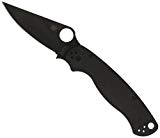 Spyderco Paramilitary2 Black G-10 Black Blade Plainedge