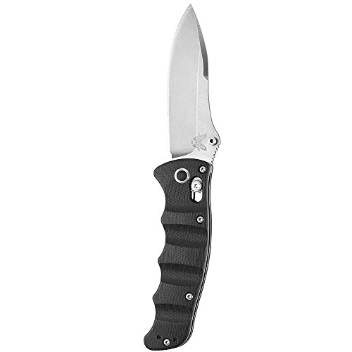 Benchmade - Nakamura Axis 484 Knife, Plain Drop-Point, G10 Handle Benchmade - Nakamura Axis 484 Knife, Plain Drop-Point, G10 Handle