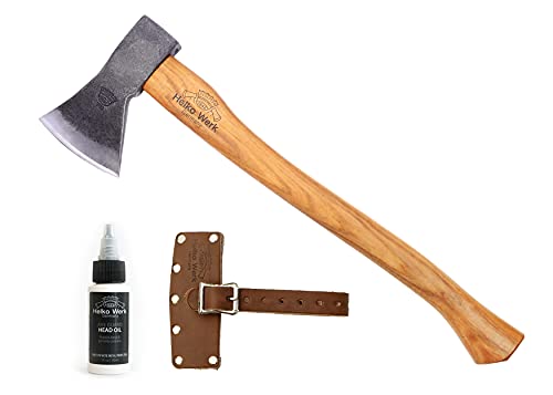 1844 Helko Werk Germany Traditional Rheinland Pack Axe - Small Hand Forged Axe for Bushhcraft Backpacking Camping Hand Axe 11327 1844 Helko Werk Germany Traditional Rheinland Pack Axe - Small Hand Forged Axe for Bushhcraft Backpacking Camping Hand Axe 11327