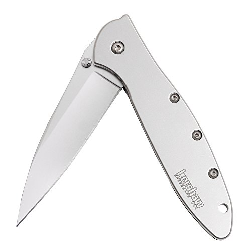Kershaw Leek Pocket Knife (1660) 3-In. Sandvik 14C28N Blade and Stainless Steel Handle, Best Buy from Outdoor Gear Lab Includes Frame Lock, SpeedSafe Assisted Opening and Reversible Pocketclip, 3 oz. Kershaw Leek Pocket Knife (1660) 3-In. Sandvik 14C28N Blade and Stainless Steel Handle, Best Buy from Outdoor Gear Lab Includes Frame Lock, SpeedSafe Assisted Opening and Reversible Pocketclip, 3 oz.