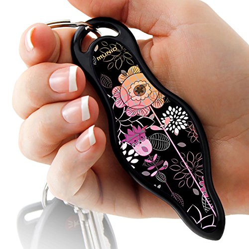 MUNIO Self Defense Kubaton Keychain with Ebook (Modern Flowers) MUNIO Self Defense Kubaton Keychain with Ebook (Modern Flowers)