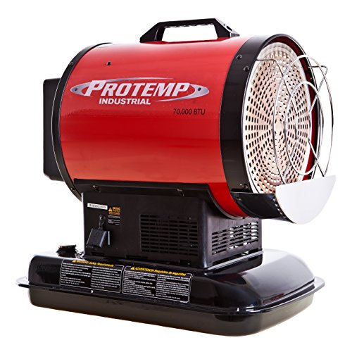 Pro-Temp PT-70-SS 70,000 Btu Kerosene Radiant Sun Stream Heater, L, Red/Black Pro-Temp PT-70-SS 70,000 Btu Kerosene Radiant Sun Stream Heater, L, Red/Black