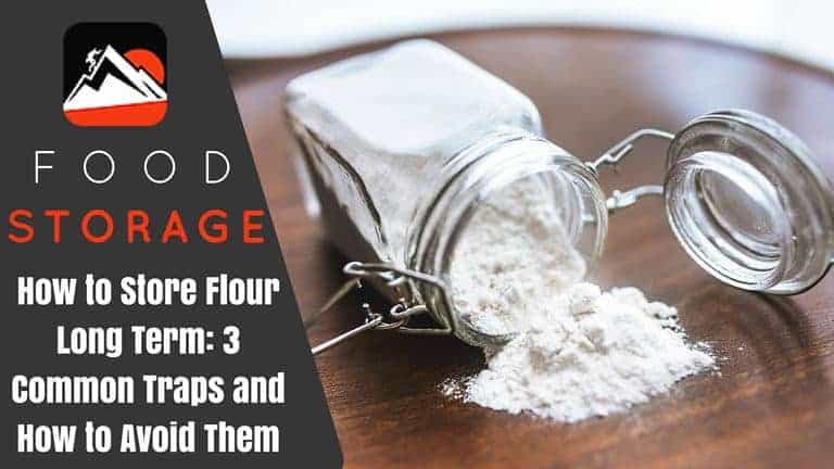 How to store flour long term