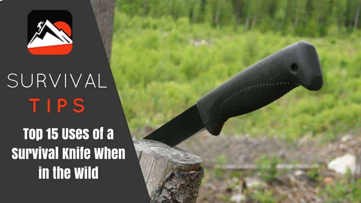 Top 15 Uses of a Survival Knife When in the Wild