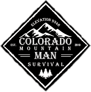 Colorado Mountain Man Survival Logo