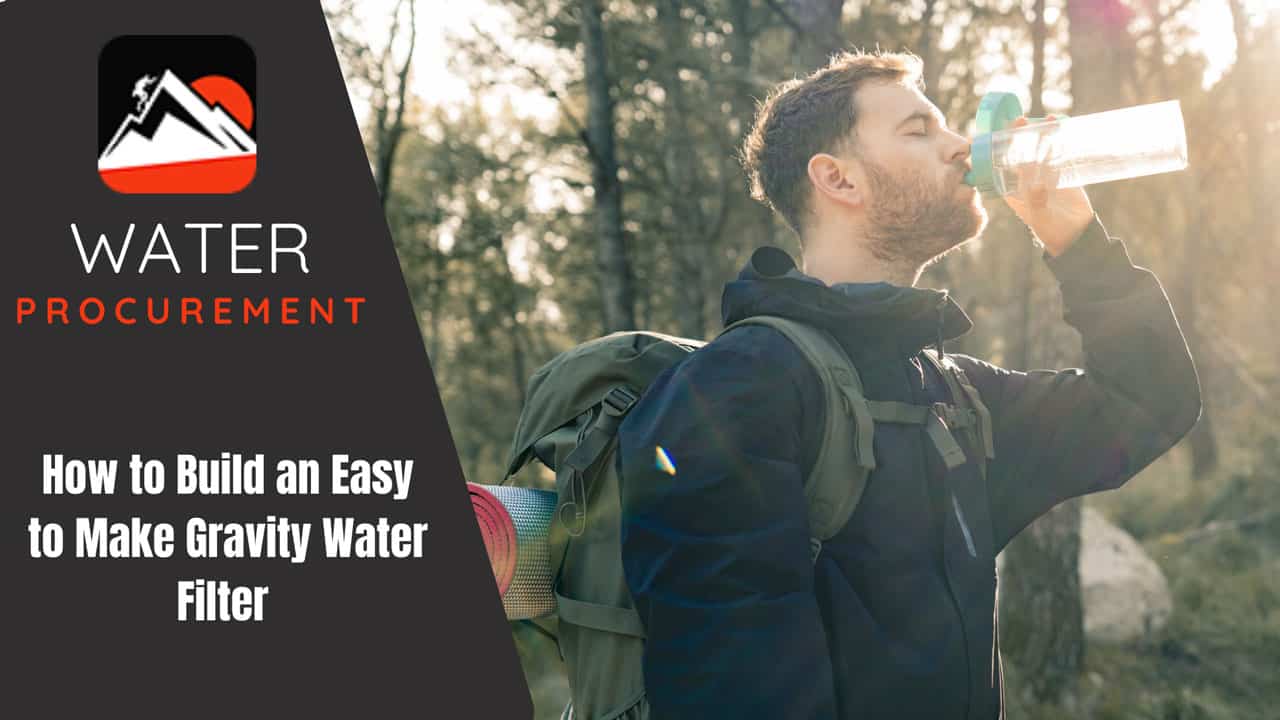 How to Build an Easy to Make Gravity Water Filter