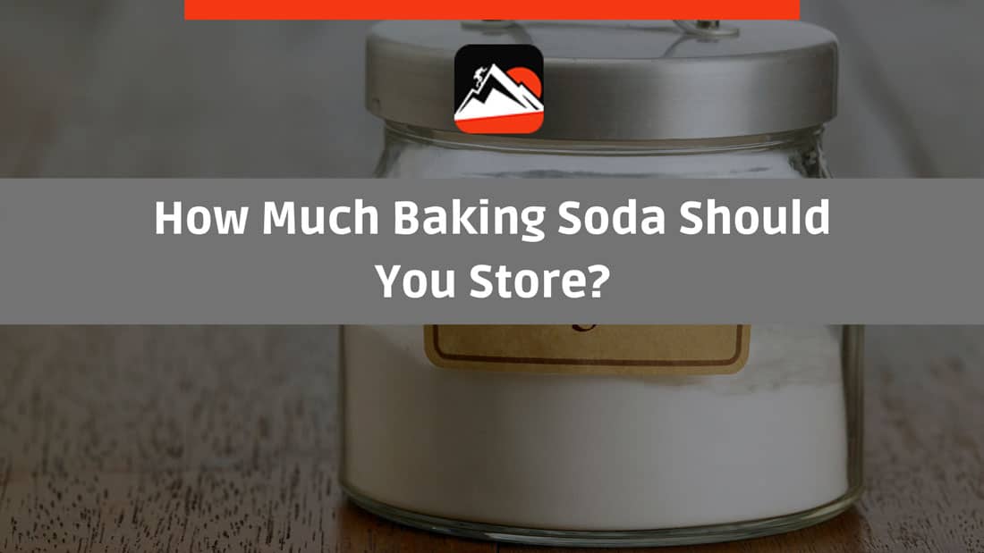 stored baking soda in a airtight container
